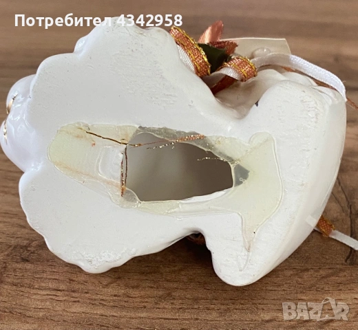 Декоративна винтидж фигурка кученце.1980г., снимка 5 - Антикварни и старинни предмети - 54590907