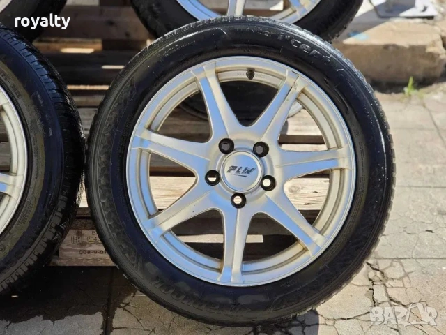 5х112 16 Джанти Мерцедес Ауди Фолксваген Шкода Сеат 5x112 ЕТ 38 J 7, Централен отвор 74.1 с втулка 5, снимка 5 - Аксесоари и консумативи - 55010900