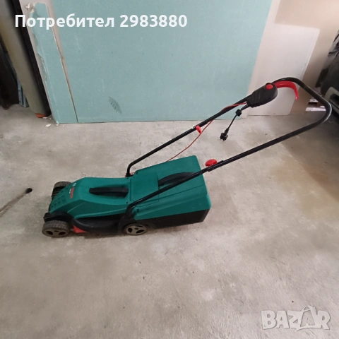 Електрическа косачка Bosch - ARM 32, 1200W, 32 cm, 13 Nm, 31 l, 20-60 mm, снимка 2 - Градинска техника - 54786169