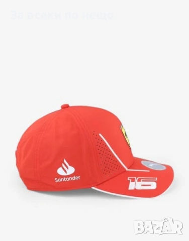 PUMA x Scuderia Ferrari Charles Leclerc Team Baseball Cap Red Червена Шапка С Козирка Код P2764, снимка 4 - Шапки - 55067642