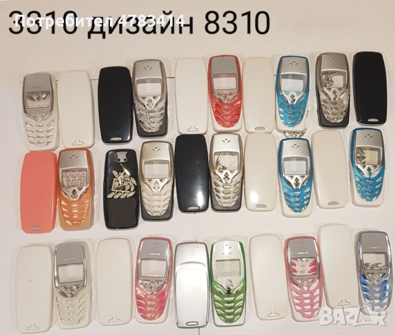 Панели за Nokia 3310, 3410, 3315, 3510, 5210, 8310, 7210, 8250, снимка 4 - Резервни части за телефони - 55233985