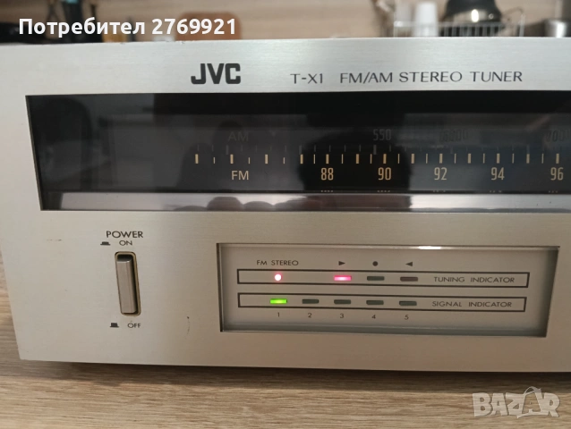 Радио тунер JVC T X1, снимка 2 - Ресийвъри, усилватели, смесителни пултове - 54312676