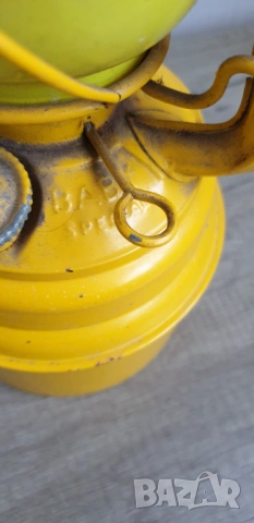 Фенер Feuerhand Storm 276 Baby Special жълт, снимка 8 - Антикварни и старинни предмети - 54326055