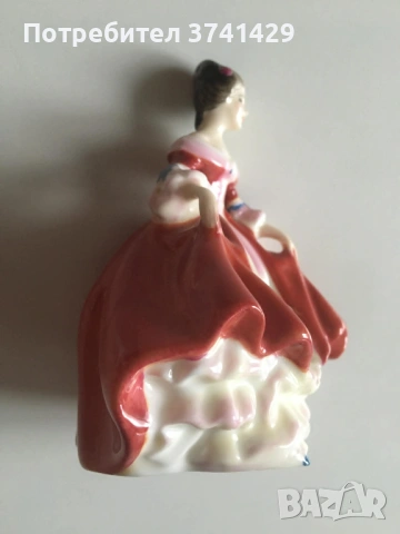 Английски порцелан Royal Doulton - Southern Belle, снимка 3 - Антикварни и старинни предмети - 54369653