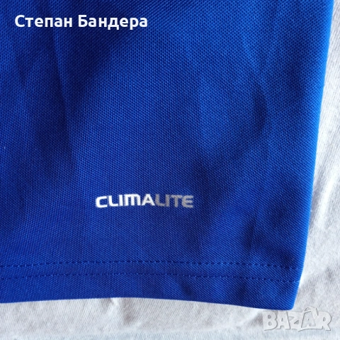 НОВА 10/10 XL ADIDAS Climalite QR-код оригинална тениска фланелка Адидас T-Shirt Training Jersey, снимка 5 - Спортни дрехи, екипи - 54628934