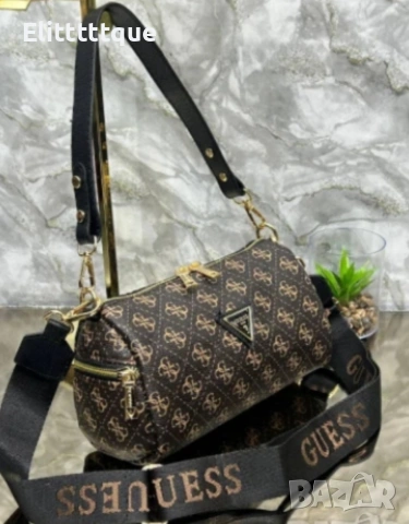 чанти GUESS - 💫22 cm x 13 cm, снимка 5 - Чанти - 54905416