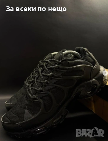 Nike Air Max Ts Triple Black Мъжки Маратонки С Кутия👟Мъжки Спортни Обувки Код Kixie7