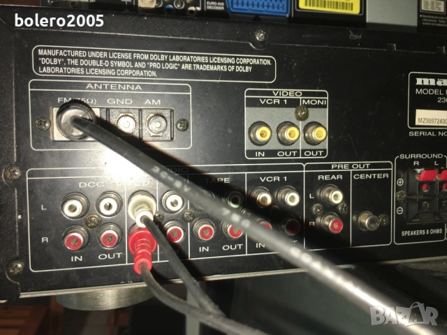 Ресивър MARANTZ SR370, снимка 6 - Ресийвъри, усилватели, смесителни пултове - 54584620