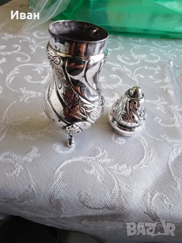 Сребро Silver Сребърна Солница , снимка 3 - Колиета, медальони, синджири - 55664173