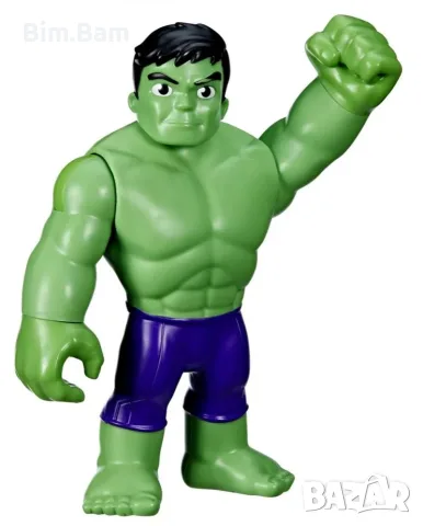 Оригинална фигура Spidey Amazing Friends - Hulk / Marvel, снимка 2 - Фигурки - 55393654
