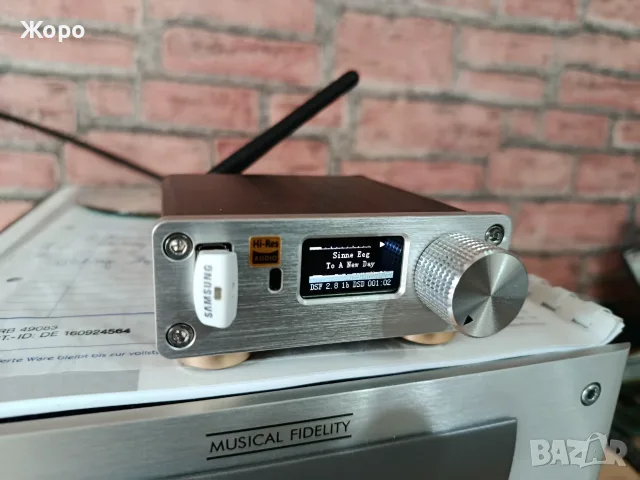 ⏯️Клип. DSD SACD player 32bit/384 DSD256 DAC Stereo amplifier Hi-Res, снимка 10 - Ресийвъри, усилватели, смесителни пултове - 55306966