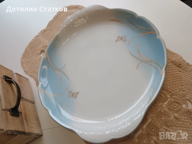 Порцеланово плато, снимка 7 - Чинии - 54401186