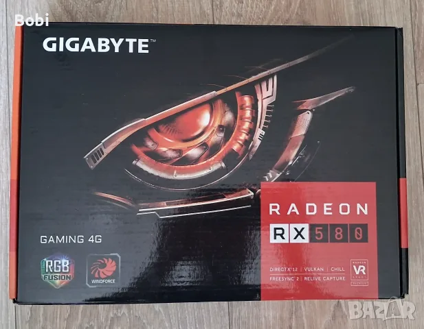 Видео карта Gigabyte RX 580 - 4GB
