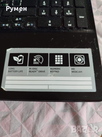 Acer Aspire E5-572G (i3-4000M / 6GB RAM / 1TB HDD / NVIDIA) + зарядно, снимка 2 - Лаптопи за дома - 55242737