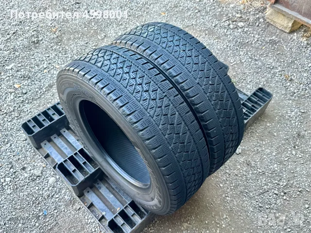 2бр.ЗИМНИ ГУМИ Bridgestone 215/65/16C за бус Sprinter,Crafter,Iveco,Ducato,Master,Jumpy