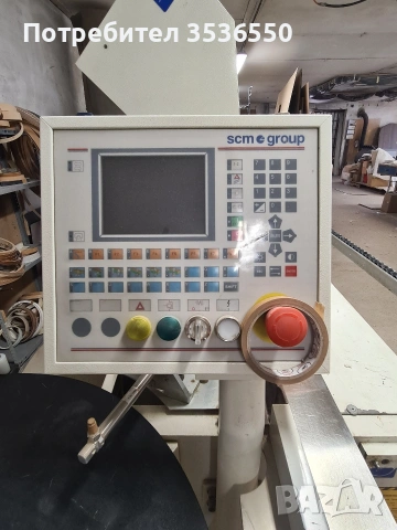 Кантираща машина SCM OLIMPIC K201 PLUS + аспирация, снимка 7 - Други машини и части - 54893730