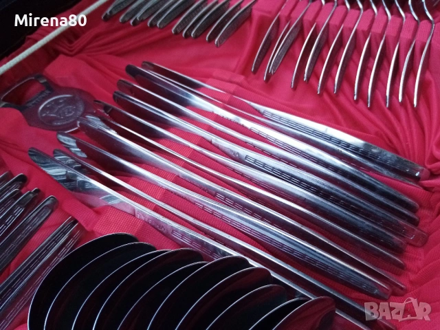 Комплект прибори ТЕРНА - В. Търново - 79 части - нови ! , снимка 10 - Прибори за хранене, готвене и сервиране - 54161440