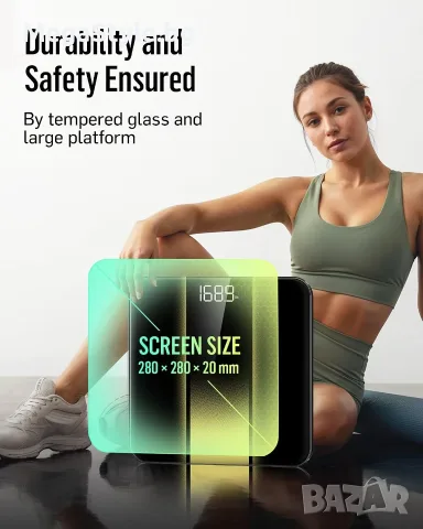 RunStar везна за телесно тегло,Led дисплей до 180 кг., снимка 7 - Други стоки за дома - 55407133