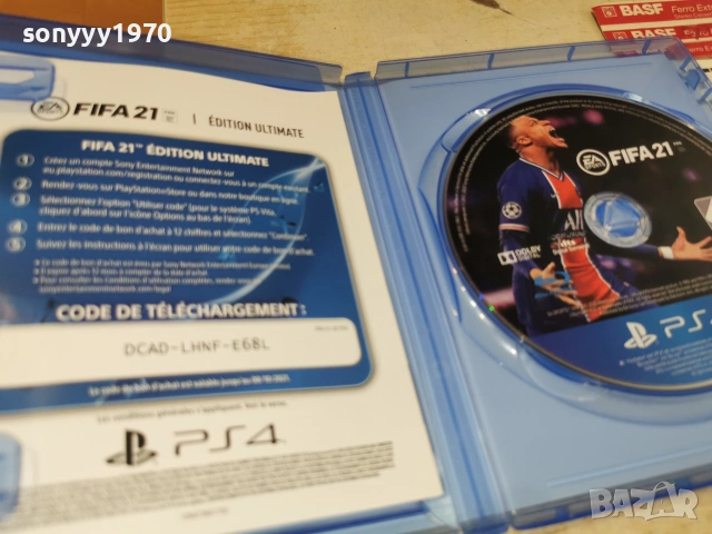 SONY PS4 FIFA 21 2006261612SA, снимка 3 - Игри за PlayStation - 54980154