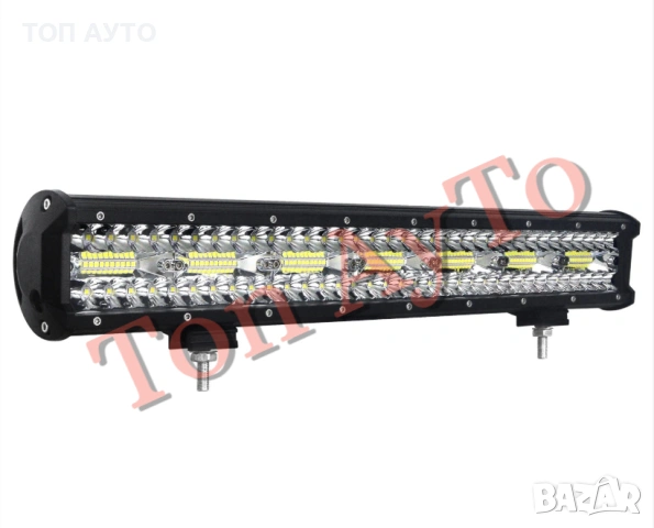 Комплект Лед Бар 20" 380W 52см +  2бр Халогени 4" 10см 60W + Окабеляване + Копче 12/24V за Кола АТВ , снимка 7 - Аксесоари и консумативи - 54341015