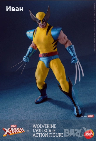 X-Men Wolverine Колекционерска фигура в мащаб 1/6 ОТ HOT TOYS , HONO STUDIO - МАРКА MARVEL, снимка 2 - Колекции - 54060147