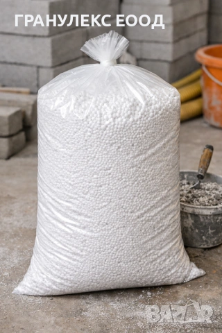 EPS гранули за замазки и изолация – лек и евтин материал, снимка 5 - Строителни материали - 53982985