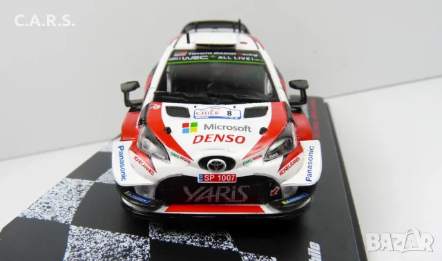 НОВА Метална количка Toyota Yaris WRC - Мащаб 1:43, снимка 7 - Колекции - 55626237