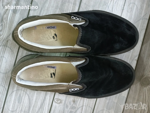 Vans Pop Cush N 41 кожени кецове, снимка 3 - Ежедневни обувки - 55082267