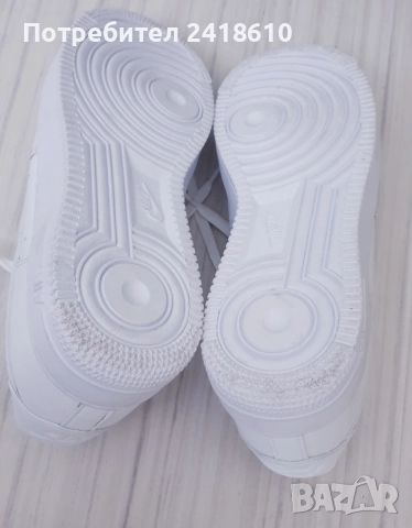 Nike Air Force 1 Fresh White  Mens Size 42/26.5  UK 7.5 US 8.5 НОВО!ОРИГИНАЛ! Мъжки Кецове, снимка 6 - Кецове - 55508293