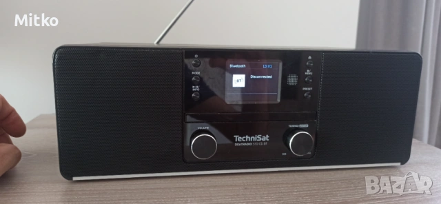 Радио TechniSat 370 CD BT, DAB +, FM, снимка 6 - Радиокасетофони, транзистори - 54732095