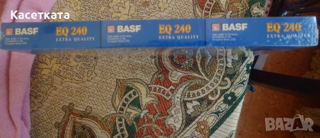 Видеокасети BASF EQ 240 минути пакет 3 броя, снимка 3 - Други жанрове - 54363202