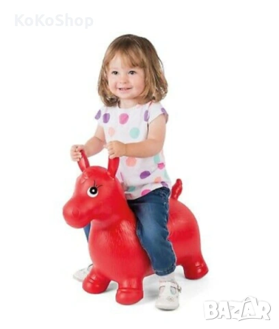 Надуваемо пони за скачане Хоп Хоп, снимка 2 - Надуваеми играчки - 54247598
