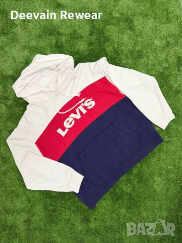 Суичър с качулка Levi's, снимка 2 - Суичъри - 54610761