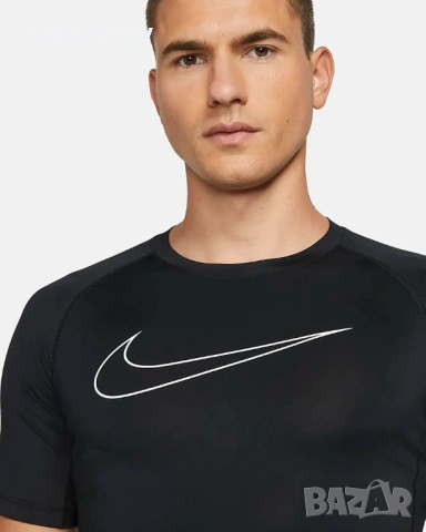 NIKE Men's Np Df Tight Fit Top SS - мъжка тениска р- р М НОВА, снимка 2 - Тениски - 54430045