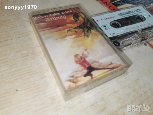 YNGWIE MALMSTTEN 1986 UNISON TAPE 1106261825H2E7R, снимка 10 - Аудио касети - 54870795