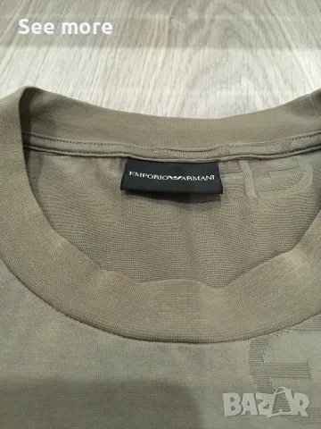 Emporio Armani лого мъжка тениска 3XL, снимка 6 - Тениски - 55578401