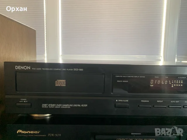 Продавам стерео CD плейър Denon DCD-560 в перфектно техническо и визуално състояние!, снимка 4 - MP3 и MP4 плеъри - 55496666