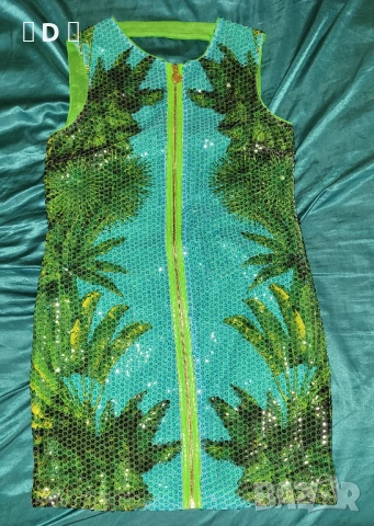 VERSACE h&m оригинална рокля М, снимка 3 - Рокли - 54723849