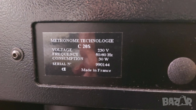 High-End Tube DAC Metronome Audio Technologie C20s, снимка 8 - Други - 54902383