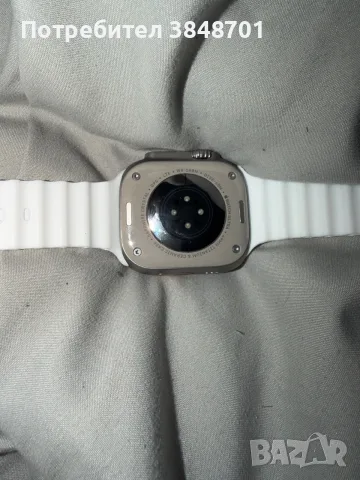 Apple Watch Ultra 3 49mm Titanium GPS - като нов, снимка 3 - Смарт гривни - 55647605