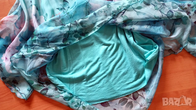 Италианска красива блуза, снимка 4 - Корсети, бюстиета, топове - 54008473