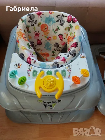 Проходилка Moni Jungle fun +, Сив, снимка 2 - Други - 55594800