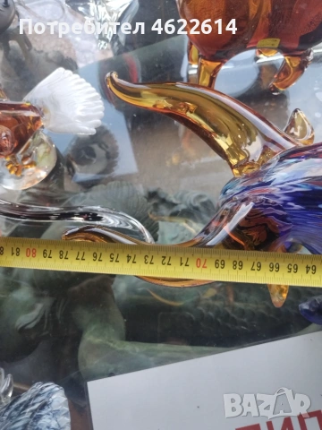 ПРОДАВАМ ОГРОМНА ФИГУРА НА БИК МОРАНО ОТЛИЧНА , снимка 7 - Антикварни и старинни предмети - 55128249