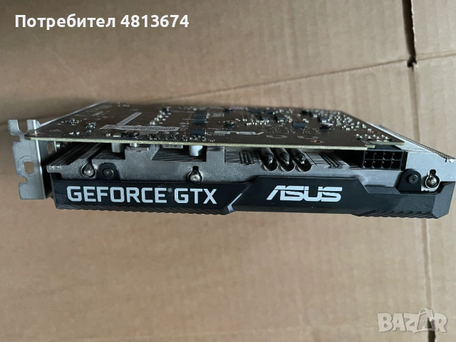 Видео Карта 1660 Super Asus Dual Mini, снимка 2 - Видеокарти - 54377937