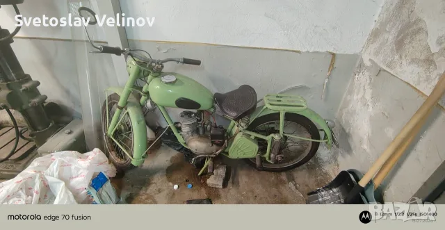 Мотоциклет киевка 126 кубика 4 скорости, производство 1955г, снимка 4 - Мотоциклети и мототехника - 55686487