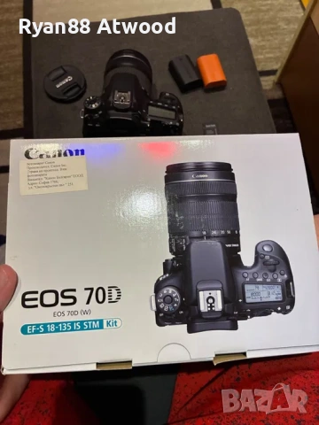 Canon EOS 70D 18-135mm, снимка 7 - Камери - 54824536