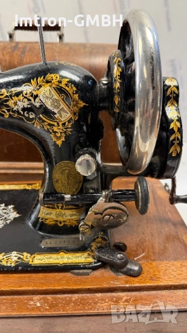 Ретро шевна машина Singer - 1912 година, снимка 5 - Шевни машини - 54421552