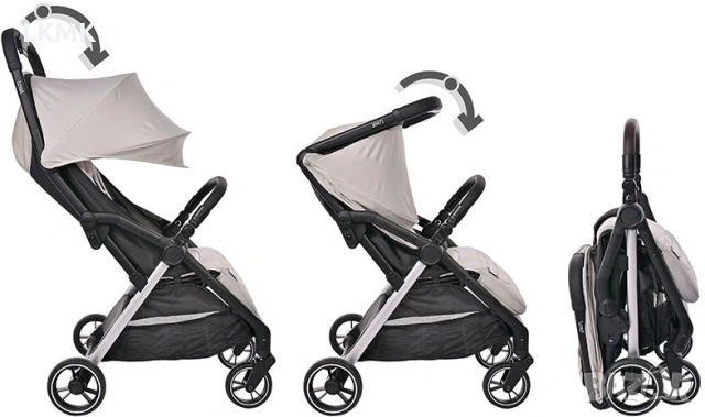Сгъваема Лятна количка Lorelli – Quick - Grey, снимка 5 - Детски колички - 54818509