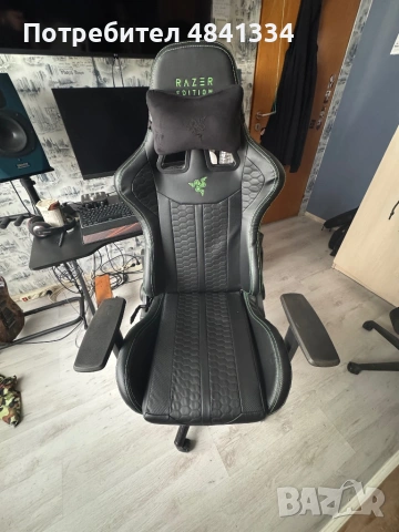 Геймърски стол RAZER, снимка 5 - Столове - 54712136