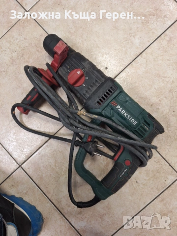 Перфоратор Parkside PBH 1050, снимка 2 - Перфоратори - 53994872